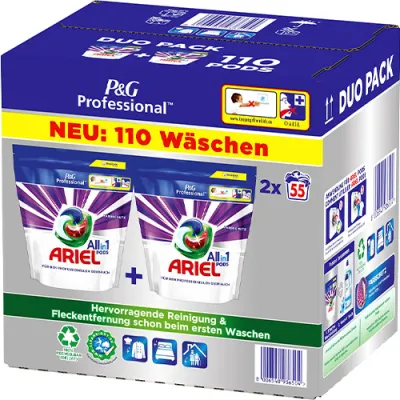 Ariel All in 1 Pods Farbschutz Duopack 110p 2,2kg