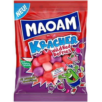 Maoam Wild Red Berries Kracher 200g