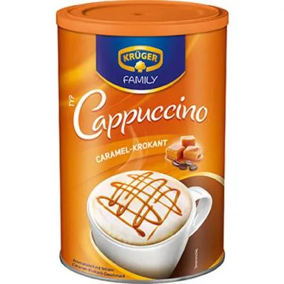 Kruger Cappuccino Caramel-Krokant Puszka 450g