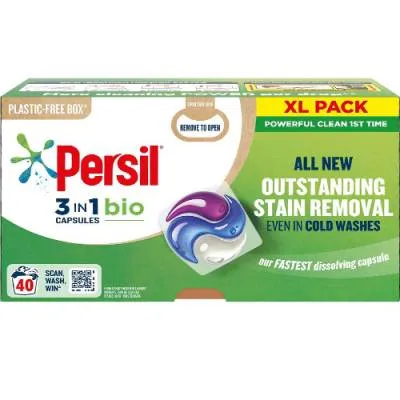 Persil 3in1 Capsules Bio 40p 844g