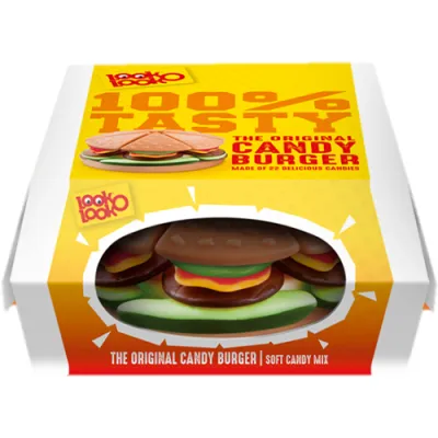 Look-O-Look Candy Burger 130g