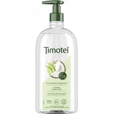 Timotei Mleczko Kokosowe i Aloes Szampon 750ml