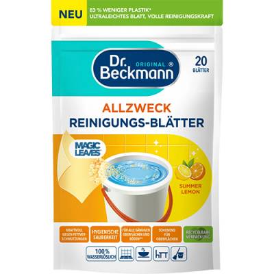 Dr.Beckmann Allzweck Magic Leaves Lemon 20szt 44g