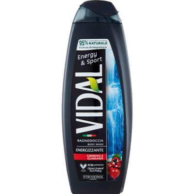 Vidal Energy & Sport Bagnodoccia do Kąpieli 600ml