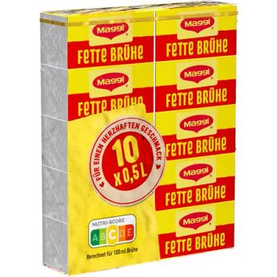 Maggi Fette Bruhe Bulion Kostka 10szt 100g