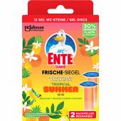 WC Ente Frische Siegel Tropical Summer Zapas2x36ml