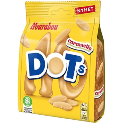 Marabou Dots Caramello 120g