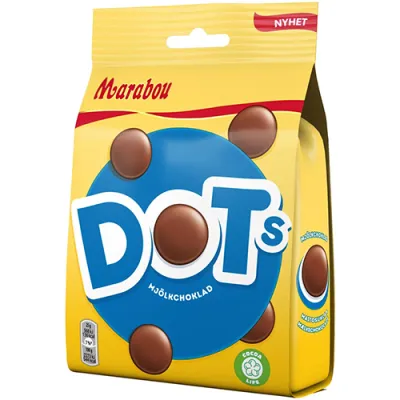 Marabou Dots Mjolkchoklad 120g