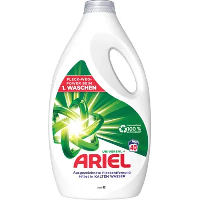 Ariel Universal+ Gel 40p 2L