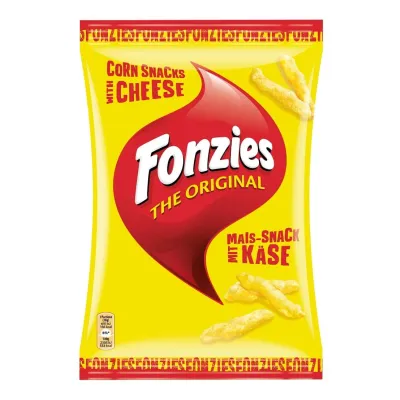 Fonzies Corn Snack With Cheese 100g