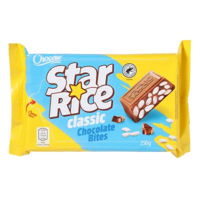 Choceur Star Rice Classic Chocolate Bites 250g