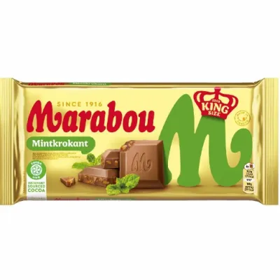 Marabou Mintkrokant Czekolada 220g Marabou Mintkrokant Czekolada 220g