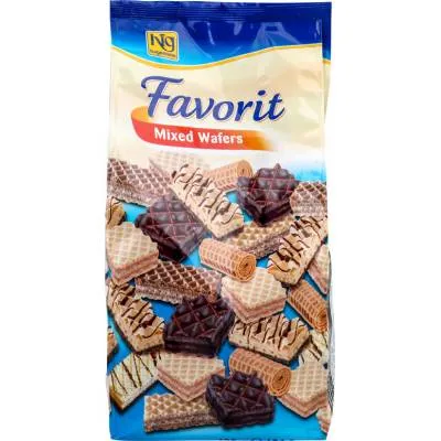 Favorit Mixed Wafers 400g