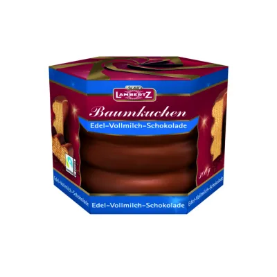 Lambertz Baumkuchen Vollmilch Schokolade 300g