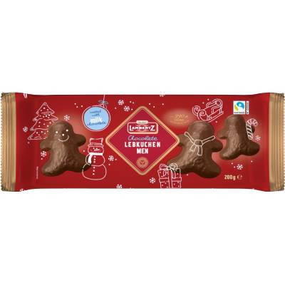 Lambertz Chocolate Lebkuchen Men 200g