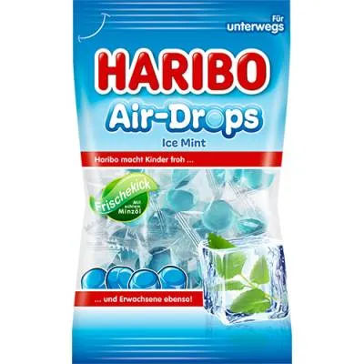 Haribo Air-Drops Ice Mint 100g