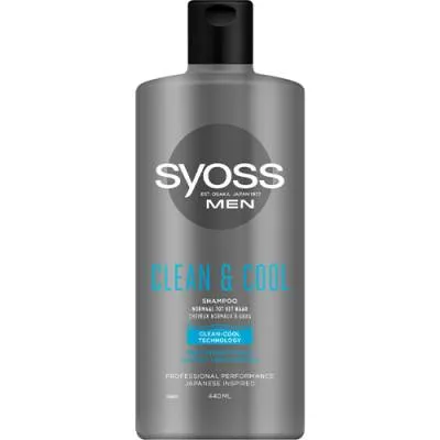 Syoss Men Clean & Cool Szampon 440ml