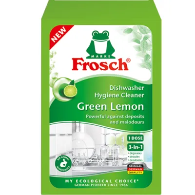 Frosch Dishwasher Hygiene Cleaner Green Lemon 125g