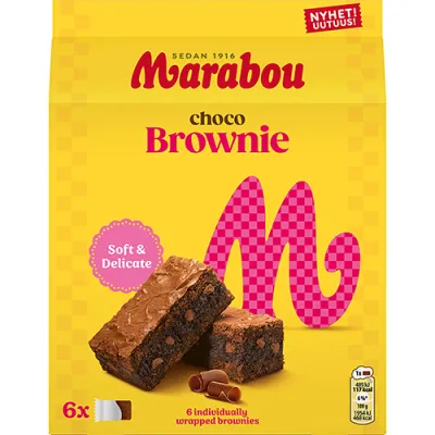 Marabou Choco Brownie 6szt 150g