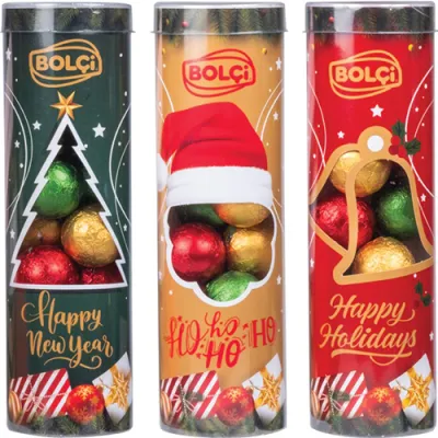 Bolci Świąteczne Czekoladki Kulki Tuba 140g