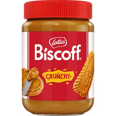 Lotus Biscoff Crunchy Krem Ciasteczkowy 380g