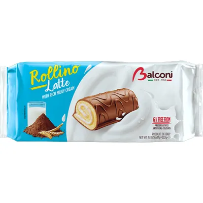 Balconi Rollino Latte Roladki 222g