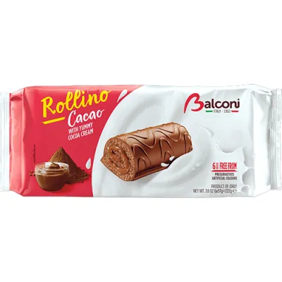 Balconi Rollino Cacao Roladki 222g