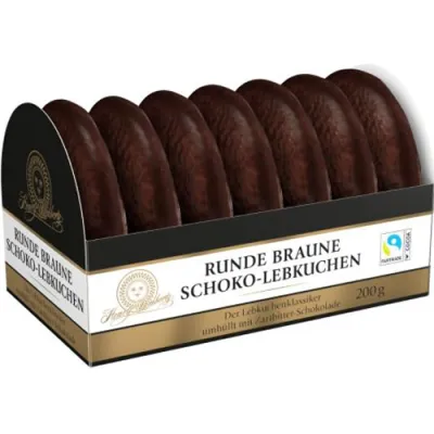 Henry Lambertz Runde Braune Schoko Lebkuchen 200g