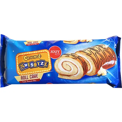 Jouy&Co Cravingz Swissyzz Roll Cake Vanilla 150g