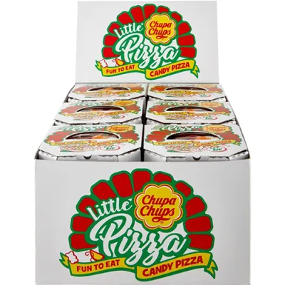 Chupa Chups Little Candy Pizza Karton 30szt 1,2kg