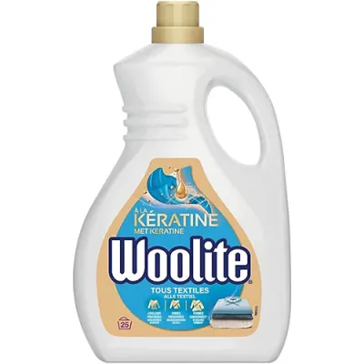 Woolite Keratine Tous Textiles Uni Gel 25p 1,5L