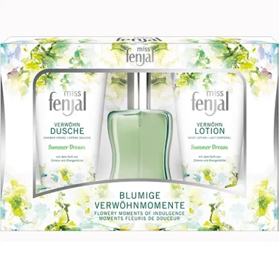 Miss Fenjal Woda Toaleto 50ml+Żel 75ml+Balsam 75ml