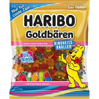 Haribo Goldbären Kindheitsknaller Eis-Kiosk 175g 