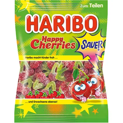 Haribo Happy Cherries Sauer 175g