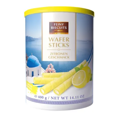 Feiny Biscuits Zitronen Wafer Sticks 400g