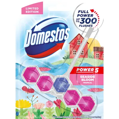 Domestos Power 5 Seaside Bloom Zawieszka WC 55g