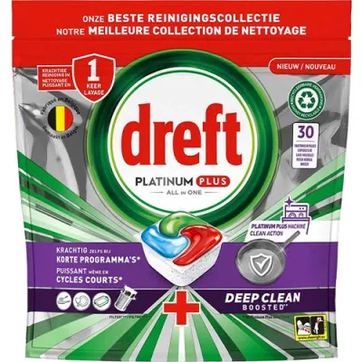 Dreft Platinum Plus All in One 30szt 465g