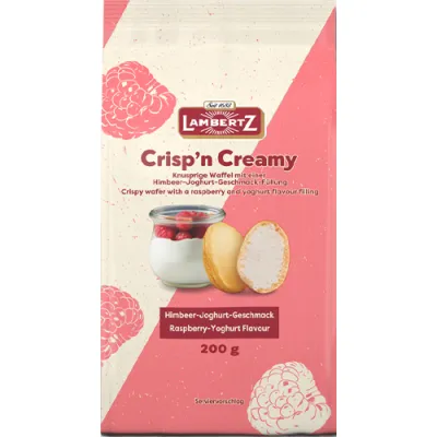 Lambertz Crisp'n Creamy Himbeer-Joghurt 200g