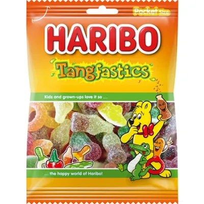 Haribo Tangfastics Pocket Size 100g