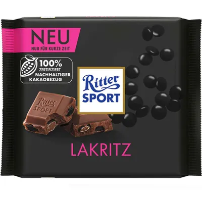 Ritter Sport Lakritz Czekolada 100g