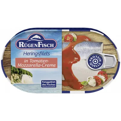 RugenFisch Heringfilets Tomaten-Mozarella 200g