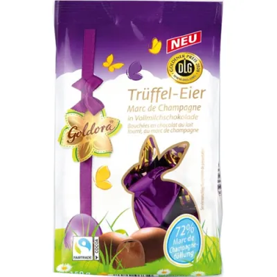 Goldora Truffel Eier Marc de Champagne 150g