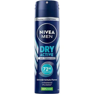Nivea Men Dry Active Deo 150ml