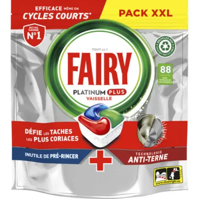 Fairy Platinum Plus Anti Terne 88szt 1,3kg