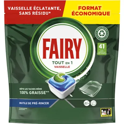 Fairy Tout en 1 Vaisselle 41szt 554g