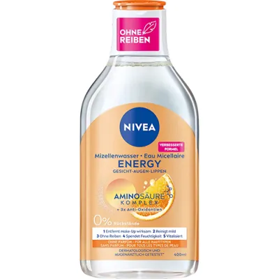 Nivea Mizellenwasser Energy Aminosaure 400ml