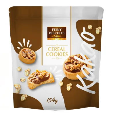 Feiny Biscuits Cereal Kakao Ciastka 154g