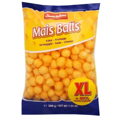 Snackline Mais Balls Kase-Fromage Chrupki 200g