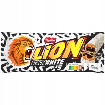 Lion Black White x5 Baton 150g