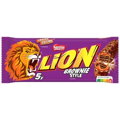 Lion Brownie Style x5 Baton 150g